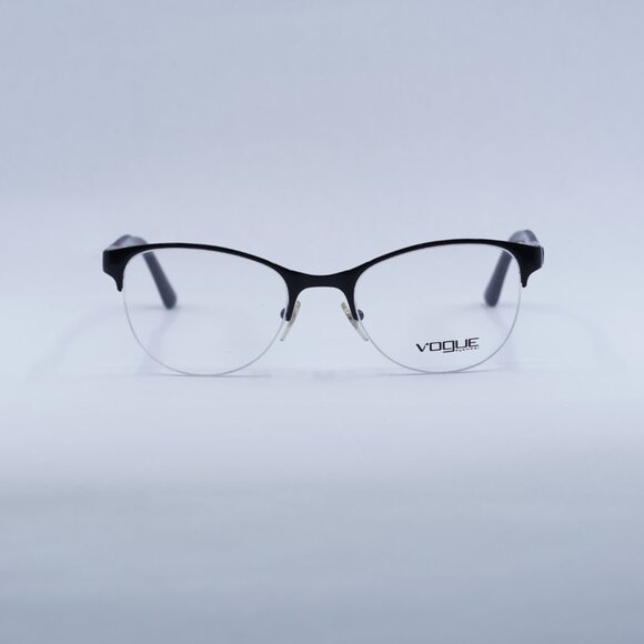 🕶️ New Vogue VO3998 352 Eyeglasses - Black/Silver Frame 50mm - Picture 2 of 11